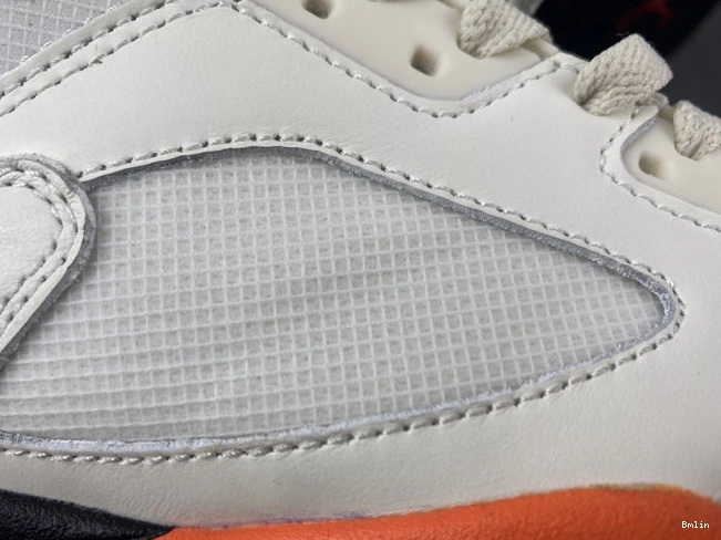 Bmlin 5 DC1060-100 Orange Jordan Total Retro 0818